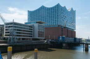 Gästezimmer an der Elbphilharmonie contactless Check in